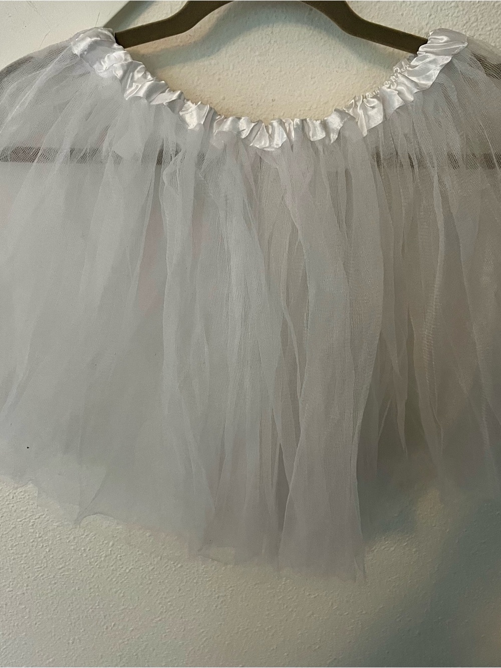 White Tulle Ballet Tutu Skirt